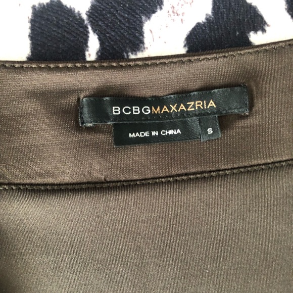 Silky brown BCBG dress - Picture 4 of 5